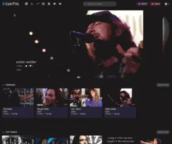 Cointvs.com(CoinTVs is a Video Sharing & Streaming Website) Screenshot