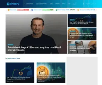 Coinuary.com(Crypto News Universe) Screenshot