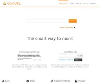 Coinurl.com(Anonymous keyword) Screenshot