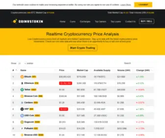 Coinvstoken.com(Coin vs Token) Screenshot