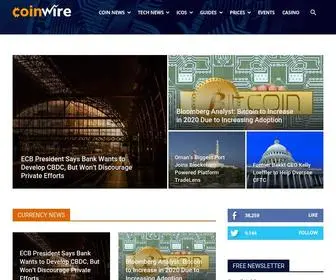 Coinwire.com(Crypto Daily (formerly known as BSCDaily)) Screenshot