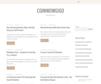 Coinwowgigo.com(Think Different) Screenshot