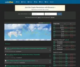 Coinzaa.com(Cryptocurrencies) Screenshot