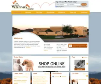 Coitnorthvet.com(Coit North Veterinary Hospital) Screenshot