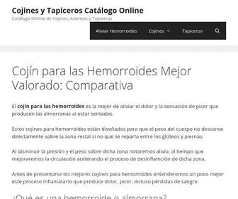 Cojinhemorroides.com(Cojín para las Hemorroides Mejor Valorado) Screenshot