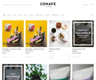 Cokafe.com(E-shop) Screenshot