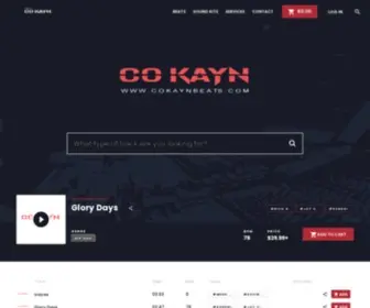 Cokaynbeats.com(Co Kayn) Screenshot