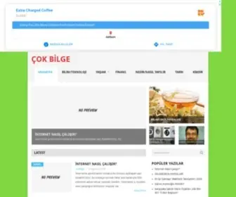 Cokbilge.com(Bilge Site) Screenshot