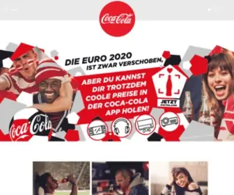 Coke.ch(Coca-Cola Schweiz) Screenshot