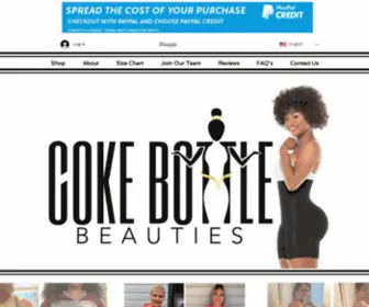 Cokebottlebeauties.com(Shop) Screenshot