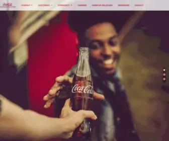 Cokeconsolidated.com(Coca-Cola Bottling Co) Screenshot