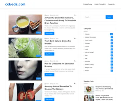 Cokede.com(Recettes Faciles) Screenshot