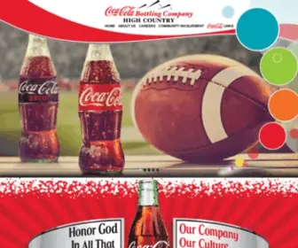 Cokehc.com(Coca-Cola High Country) Screenshot