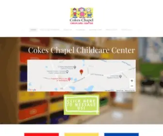 Cokeschapelchildcare.com(Cokes Chapel Childcare Center) Screenshot