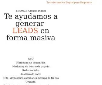Cokkin.com(Auditoria Seo: hacemos crecer tú tráfico /) Screenshot