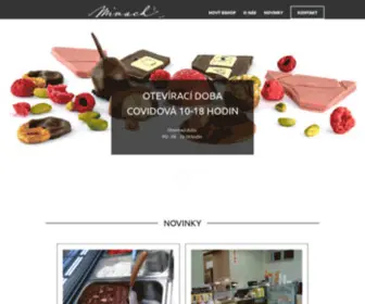 Cokoladovna.com(Čokoládovna) Screenshot