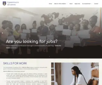 Col-Skillsforwork.org(A Commonwealth of Learning Initiative) Screenshot