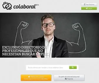Colaboral.com(Colaboral) Screenshot