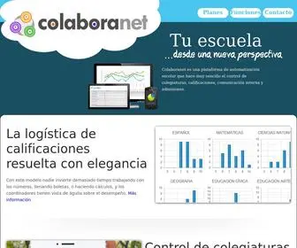 Colaboranet.com(Sistema de control escolar en linea) Screenshot