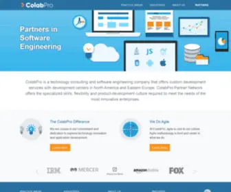 Colabpro.com(Partners in Software Engineering) Screenshot