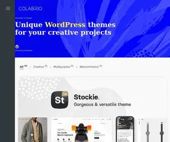 Colabr.io(All about Themes for WordPress) Screenshot