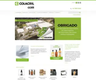 Colacril.com.br(Beontag Colacril) Screenshot