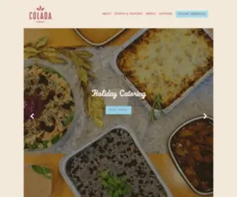 Coladashop.com(Colada Shop) Screenshot