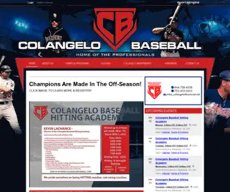 Colangelobaseball.com(Colangelo Baseball) Screenshot