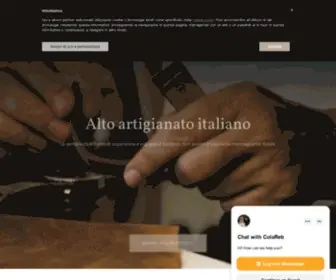 Colareb.it(Scopri i Cinturini e Porta Orologi artigianali 100% made in Italy) Screenshot