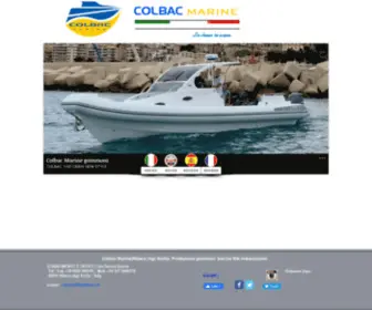 Colbacmarine.com(Colbac marine) Screenshot