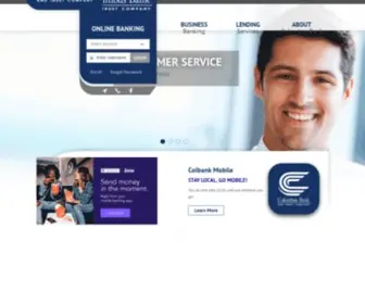 Colbank.com(Columbus Bank and Trust Company) Screenshot