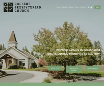 Colbertpres.org(Colbert Presbyterian Church) Screenshot