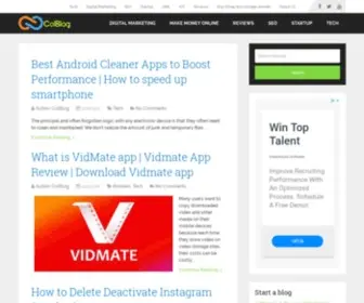 Colblog.com(Content Marketing & Blogging Advice) Screenshot