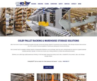 Colby.com.au(Colby Storage Solutions) Screenshot