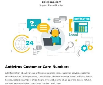 Colcasac.com(Official Customer Care Phone Numbers) Screenshot