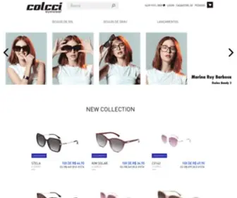 Colccioculos.com.br(Óculos Colcci) Screenshot