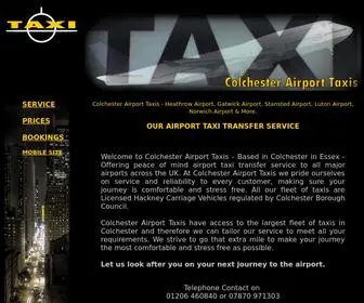 Colchester-Airtaxi.co.uk(Colchester Airport Taxis) Screenshot