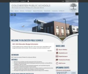 Colchesterct.org(Colchester) Screenshot