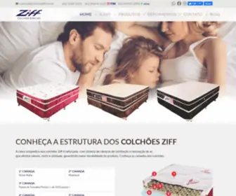 Colchoesziff.com.br(Ziff Colchões Magnéticos) Screenshot