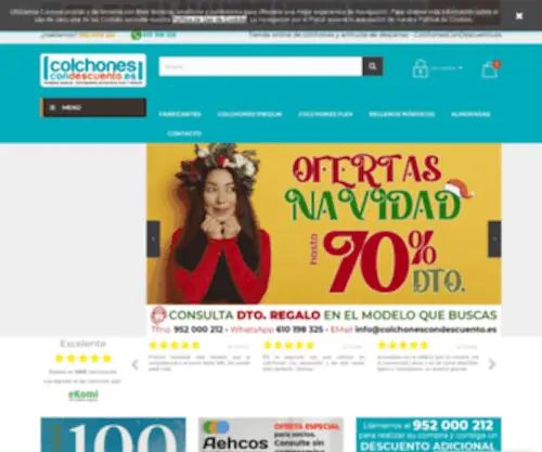 Colchonescondescuento.es(Colchonescondescuento) Screenshot