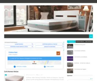 Colchonysommier.com(Colchon y Sommier) Screenshot