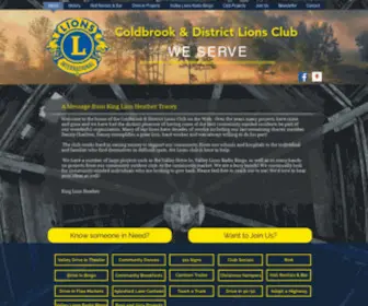 Coldbrooklions.com(Coldbrooklions) Screenshot