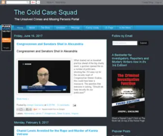 Coldcasesquad.com(Coldcasesquad) Screenshot