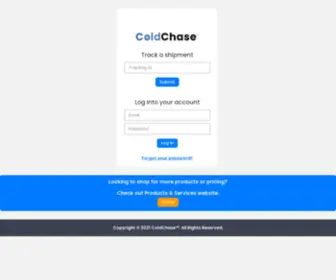 Coldchase.com(Log in) Screenshot