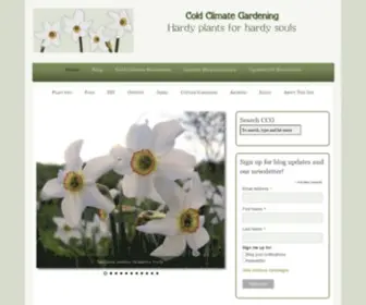 Coldclimategardening.com(Hardy plants for hardy souls) Screenshot