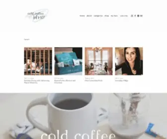 Coldcoffeehotmess.com(Hannah homegrown) Screenshot