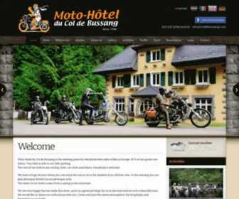 Coldebussang.com(Moto-Hotêl Col de Bussang) Screenshot