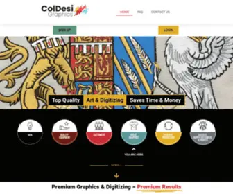 Coldesi-Graphics.com(ColDesi Graphics) Screenshot