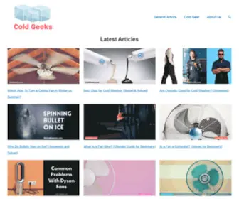 Coldgeeks.com(Cold Geeks) Screenshot