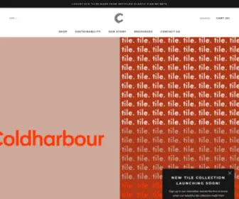 Coldharbourtiles.com(Coldharbour Shop) Screenshot